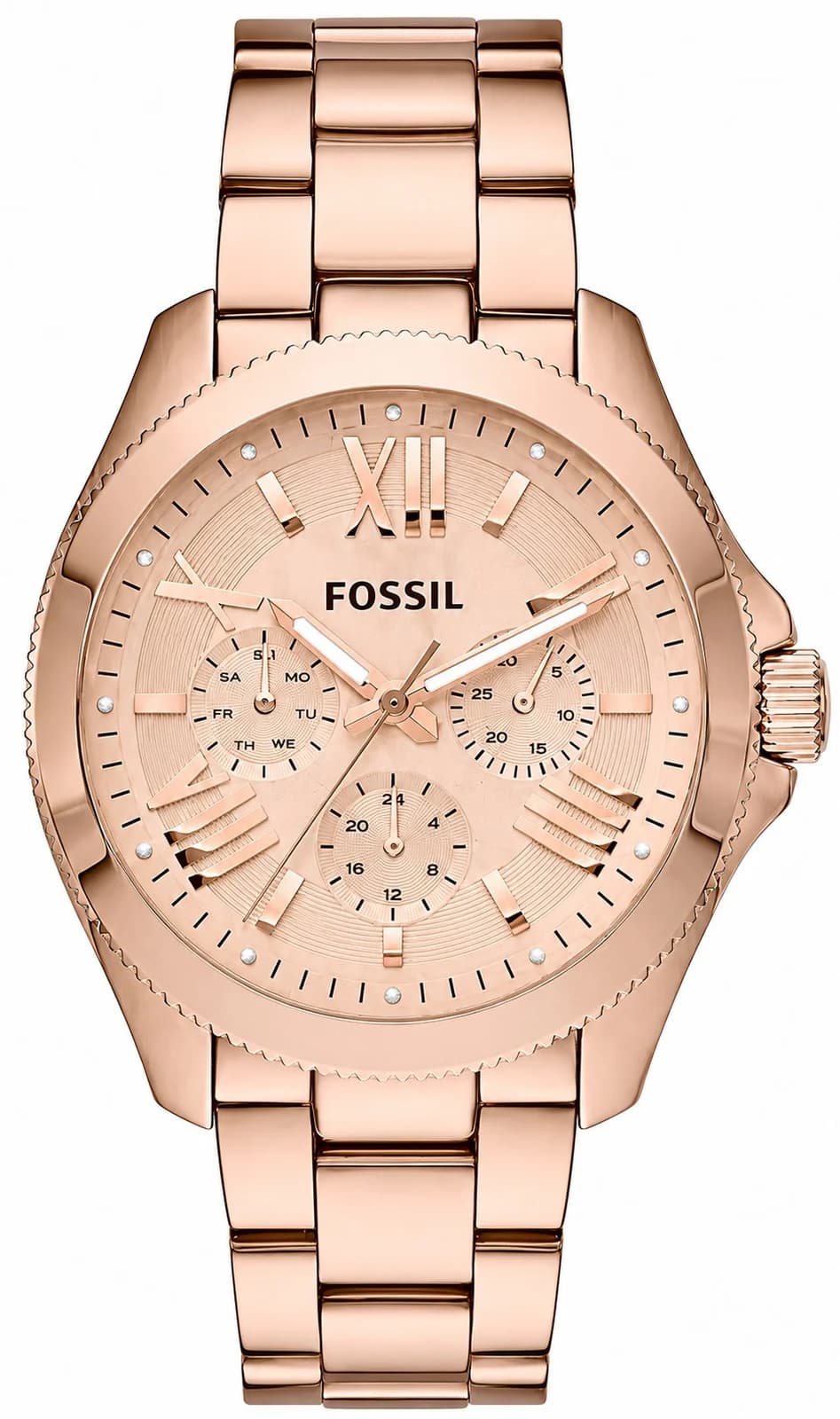 Montre Femme Fossil Cecile AM4511 Or Rose