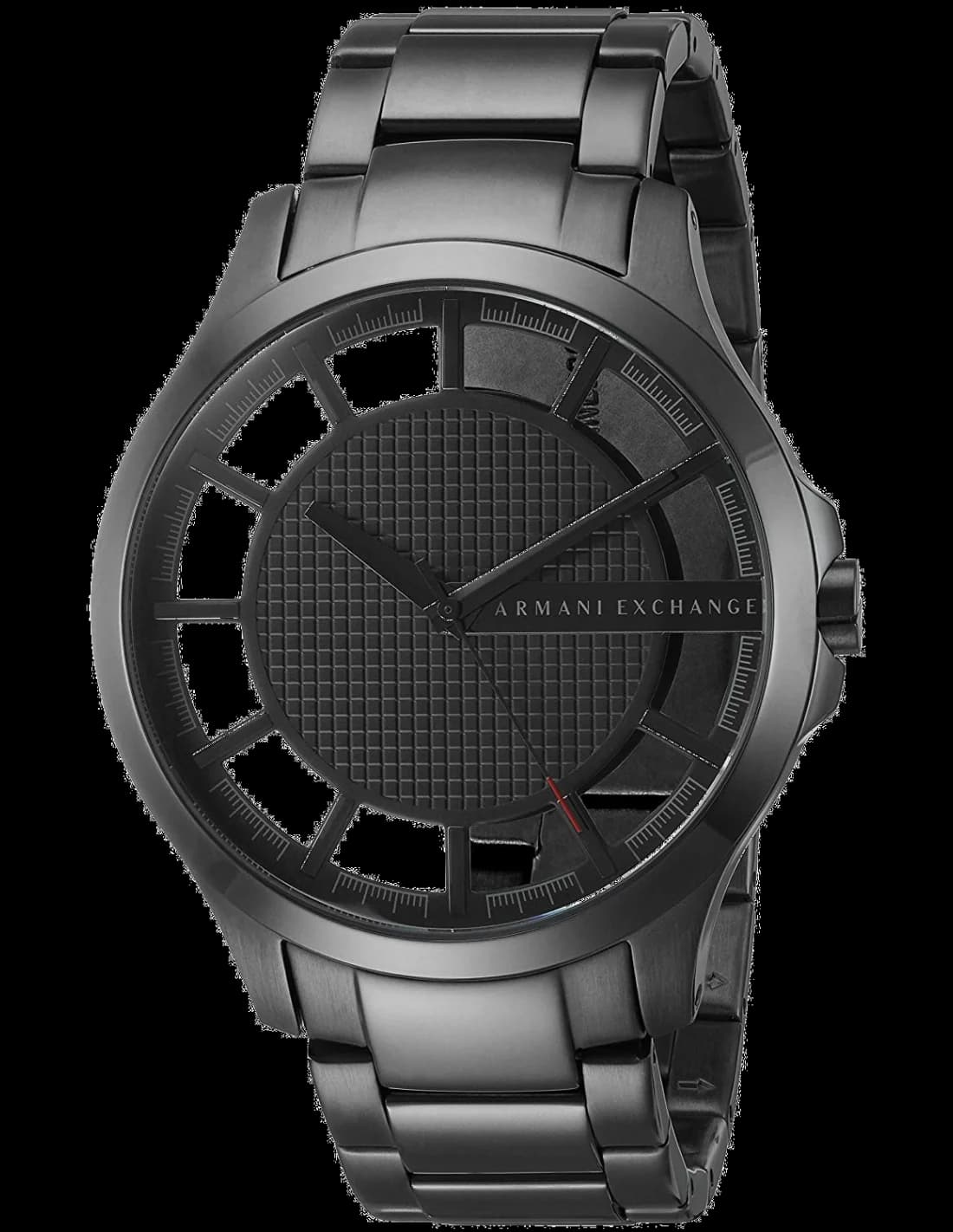 Armani Exchange AX2188 Hampton Transparent Dial Stainless Steel Men's Watch