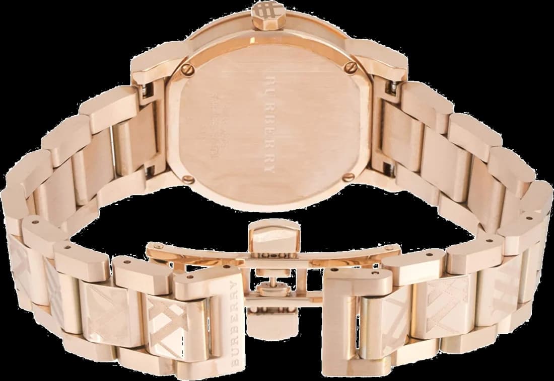 Montre Burberry BU9146 femme verso boîtier argent