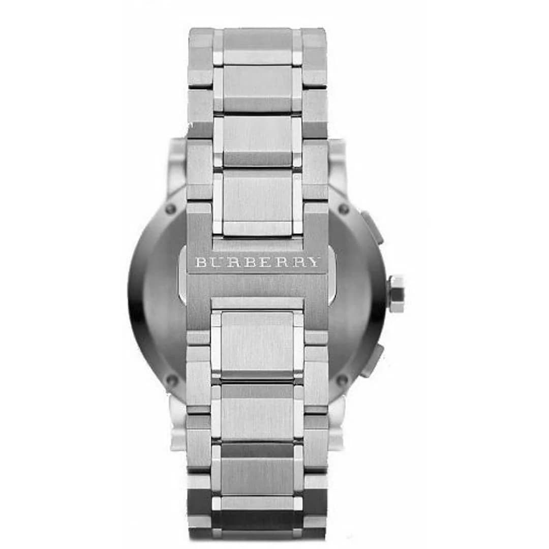 Montre Burberry BU9363 homme verso boîtier argent