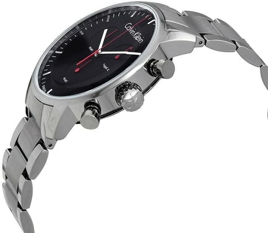 Montre Calvin Klein K2G27141 homme verso boîtier argent