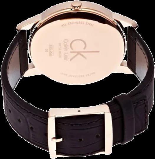 Montre Calvin Klein K2G2G6G3 homme détail cadran noir