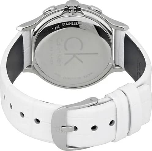 Montre Calvin Klein K2U291L6 femme détail cadran argent