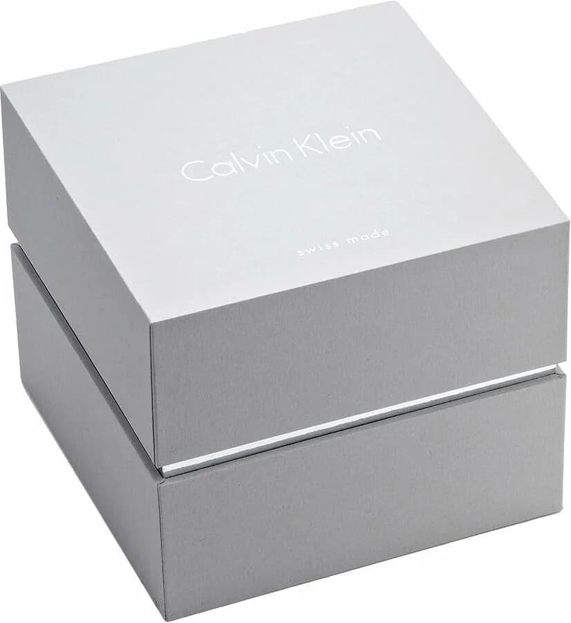 Montre Calvin Klein K2U291L6 femme verso boîtier argent