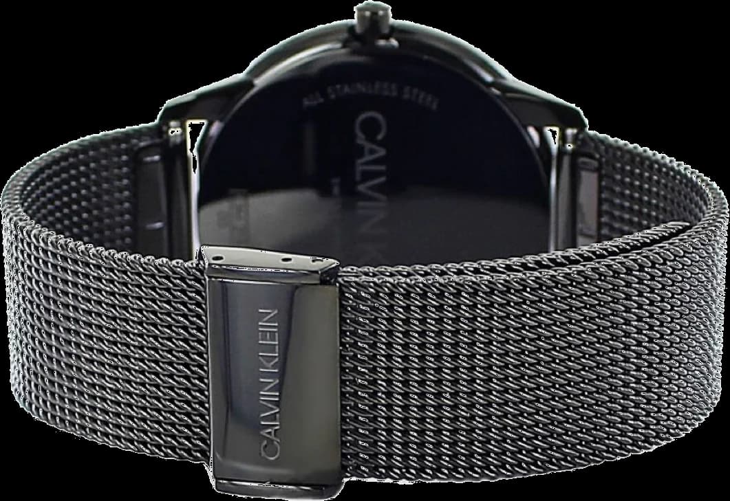 Montre Calvin Klein K3M214X1 homme verso boîtier noir
