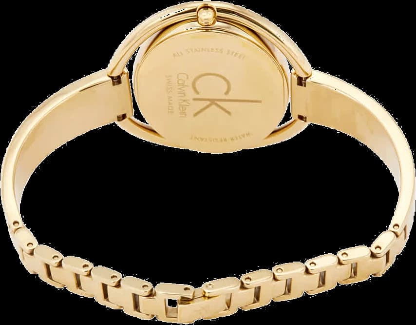 Montre Calvin Klein K4F2N516 femme détail cadran argent