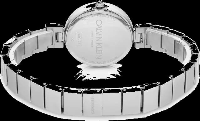 Montre Calvin Klein K8G23141 femme détail cadran noir