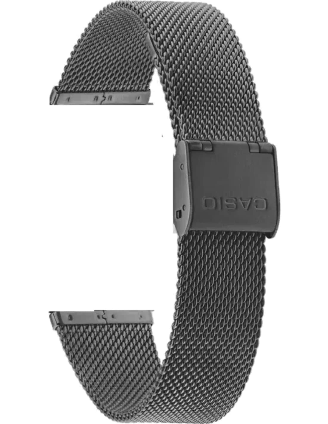 Casio A168WEMB-1BDF Black Milanese Mesh Bracelet, Authentic Original Part