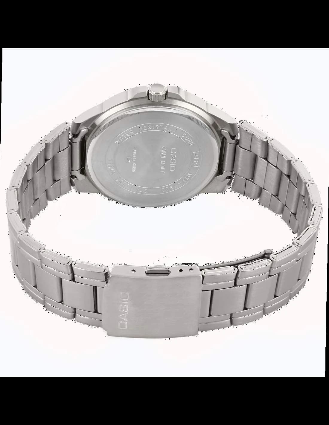Montre Casio MTP-1300D-1AVEF homme détail cadran noir