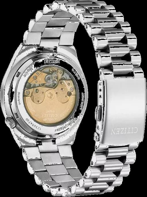 Citizen NJ0150-81E profil bracelet acier boucle déployante 22mm