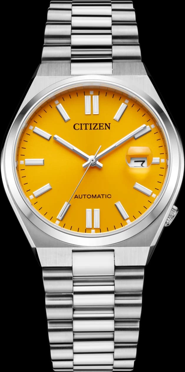 Citizen NJ0150-81Z Tsuyosa Automatic Orange Dial Stainless Steel Men's Watch