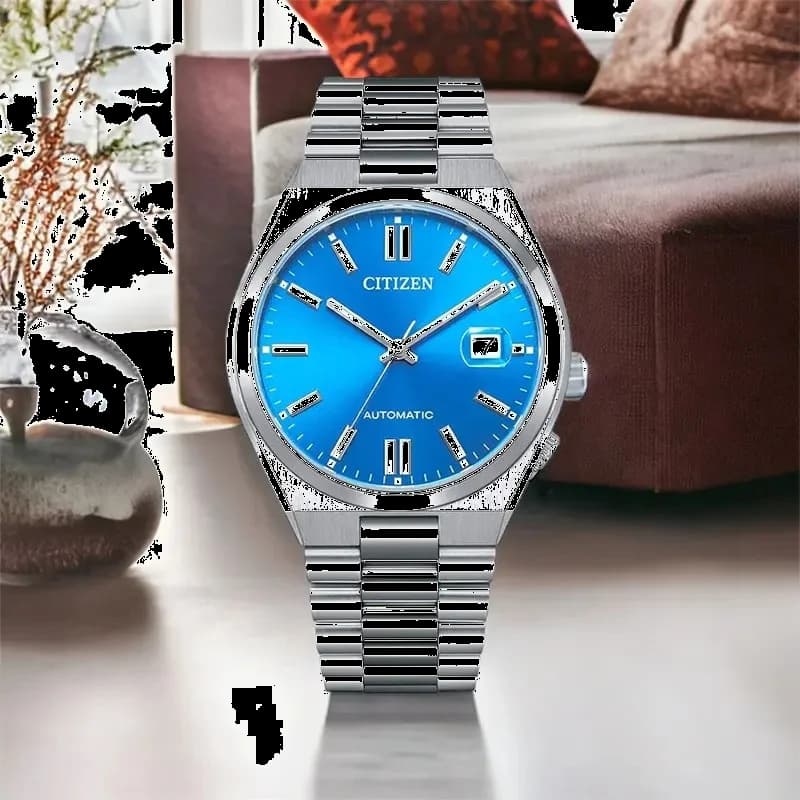 Citizen NJ0158-89L verso boîtier acier etanche 50M fond de boîte