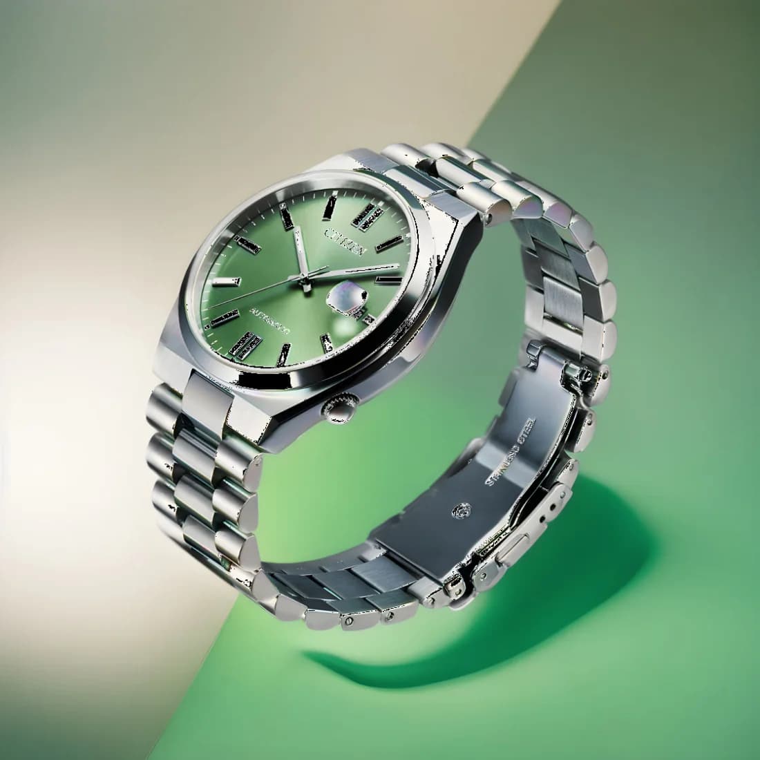 Citizen NJ0158-89Z fond boîtier acier inoxydable étanche 50m