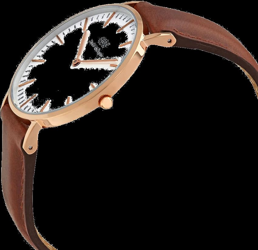 Montre Daniel Wellington DW00100035 unisexe détail cadran blanc
