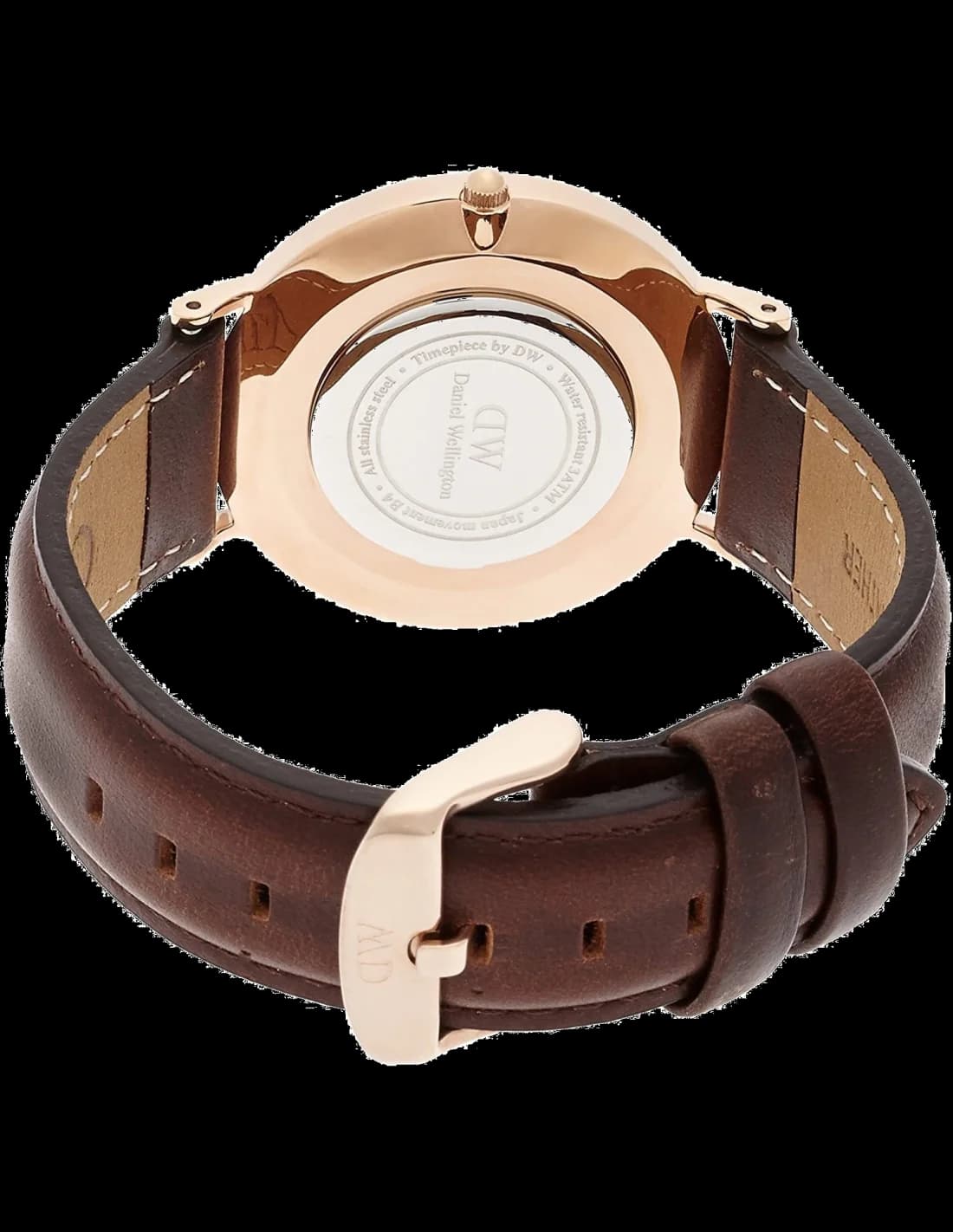 Montre Daniel Wellington DW00100039 unisexe détail cadran blanc