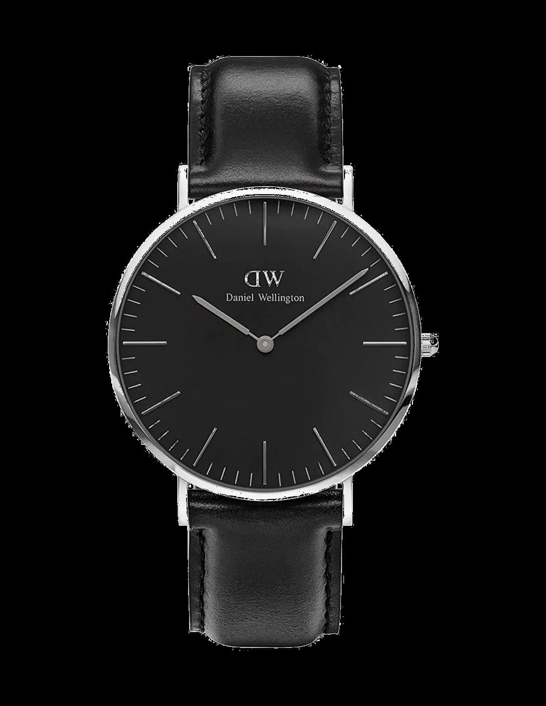 Daniel Wellington DW00100133 Classic Black Leather Strap Men's Watch