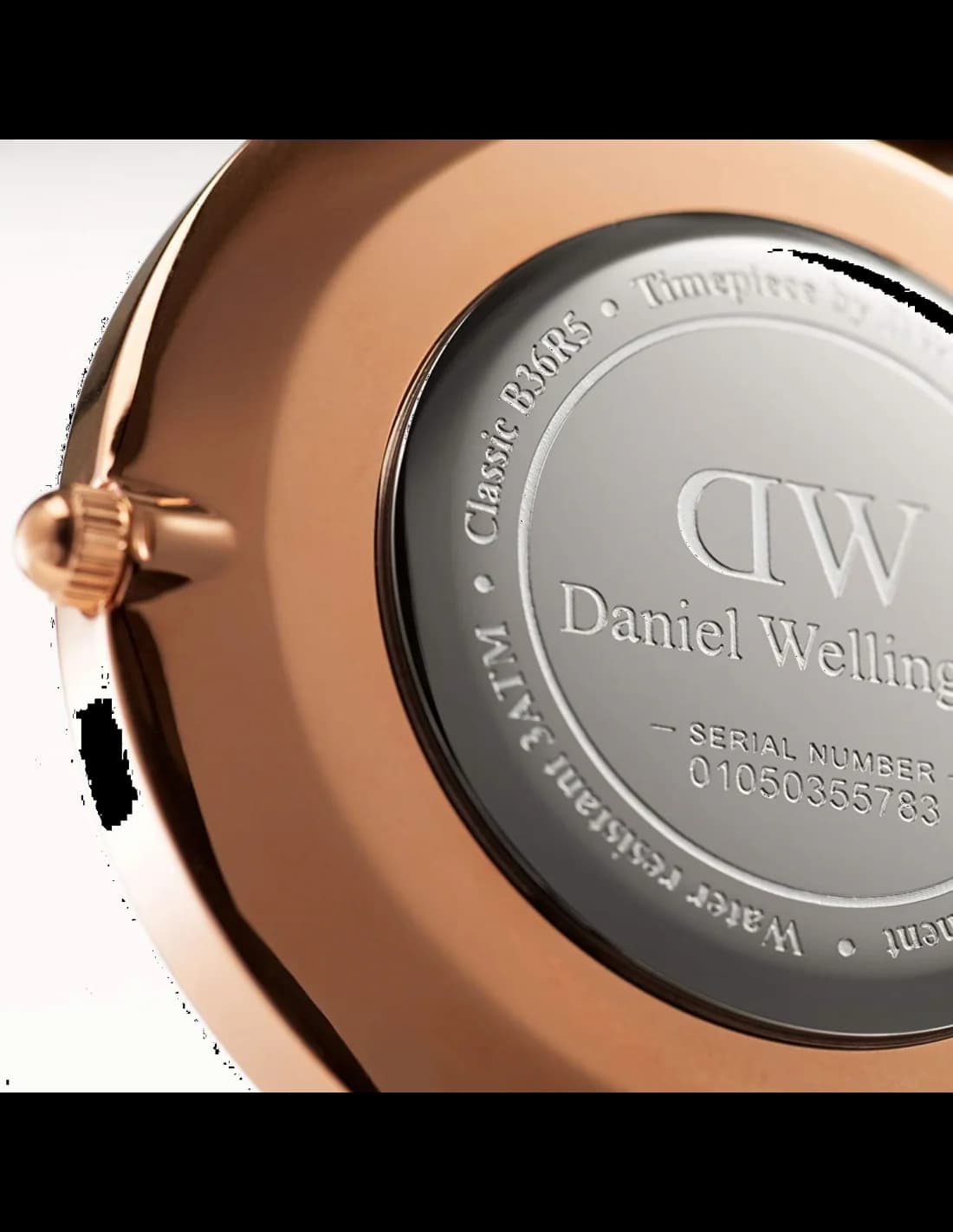 Montre Daniel Wellington DW00100140 femme vue de profil