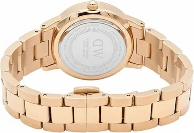 Montre Daniel Wellington DW00100463 femme détail cadran marron