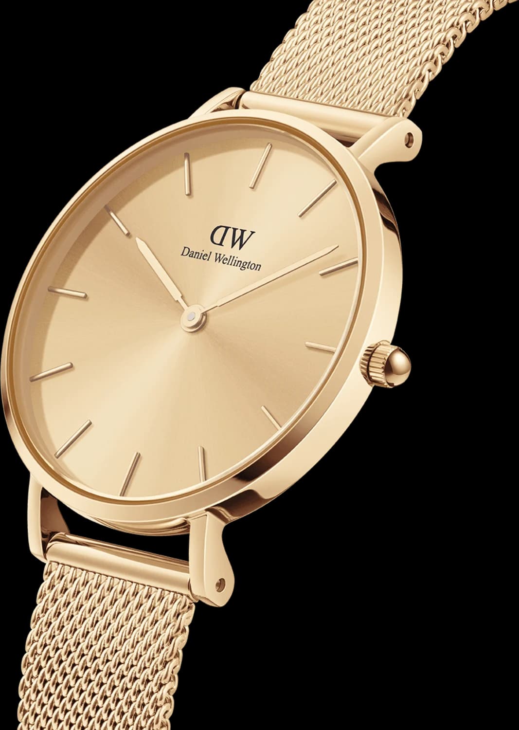 Montre Daniel Wellington DW00100475 femme vue de profil