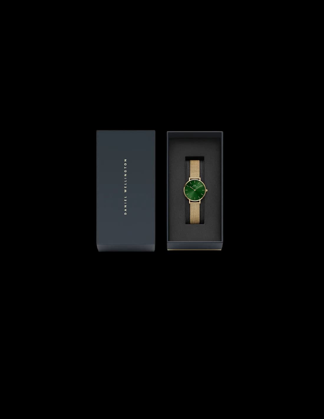 Montre Daniel Wellington DW00100479 femme verso boîtier or