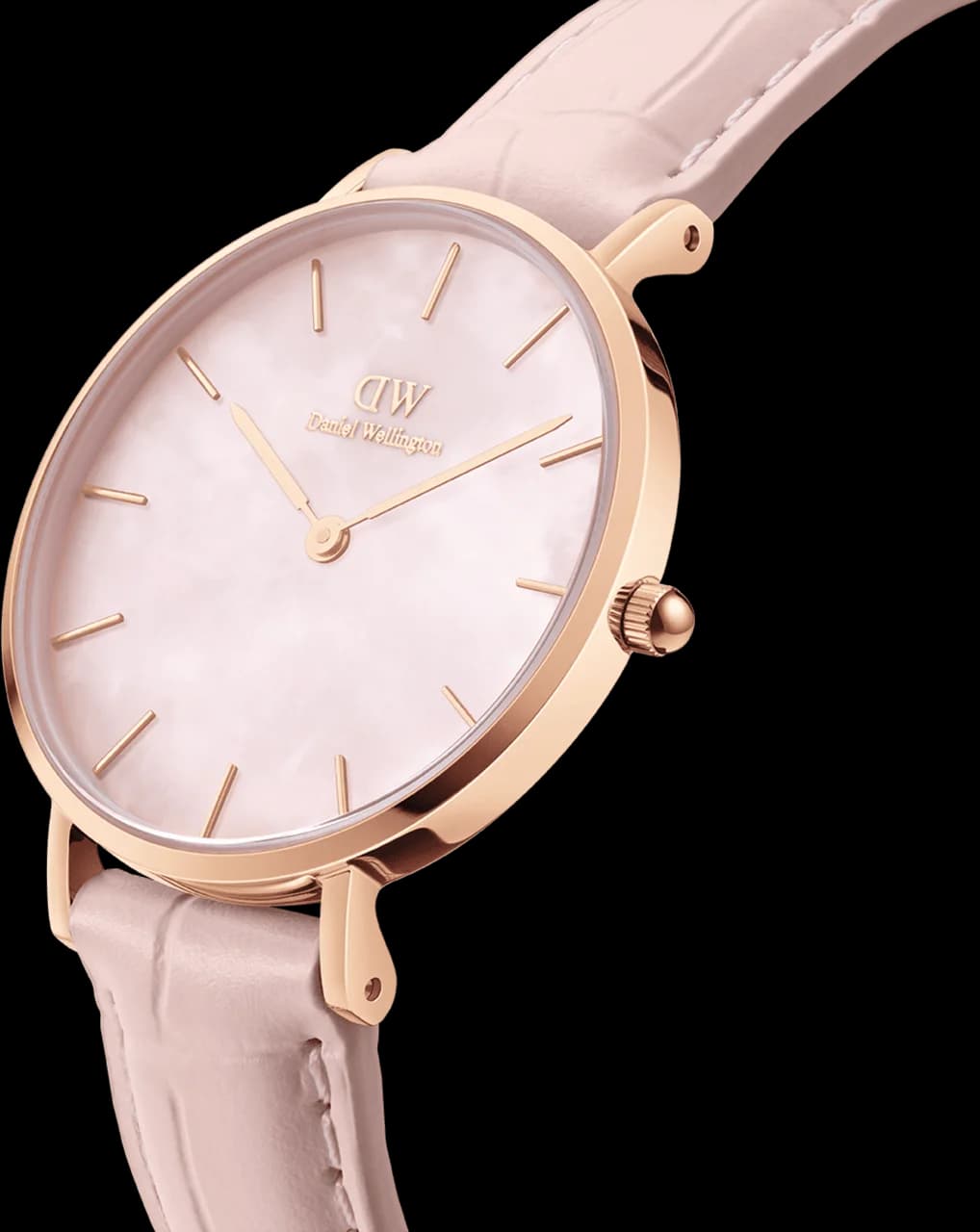 Montre Daniel Wellington DW00100511 femme vue de profil