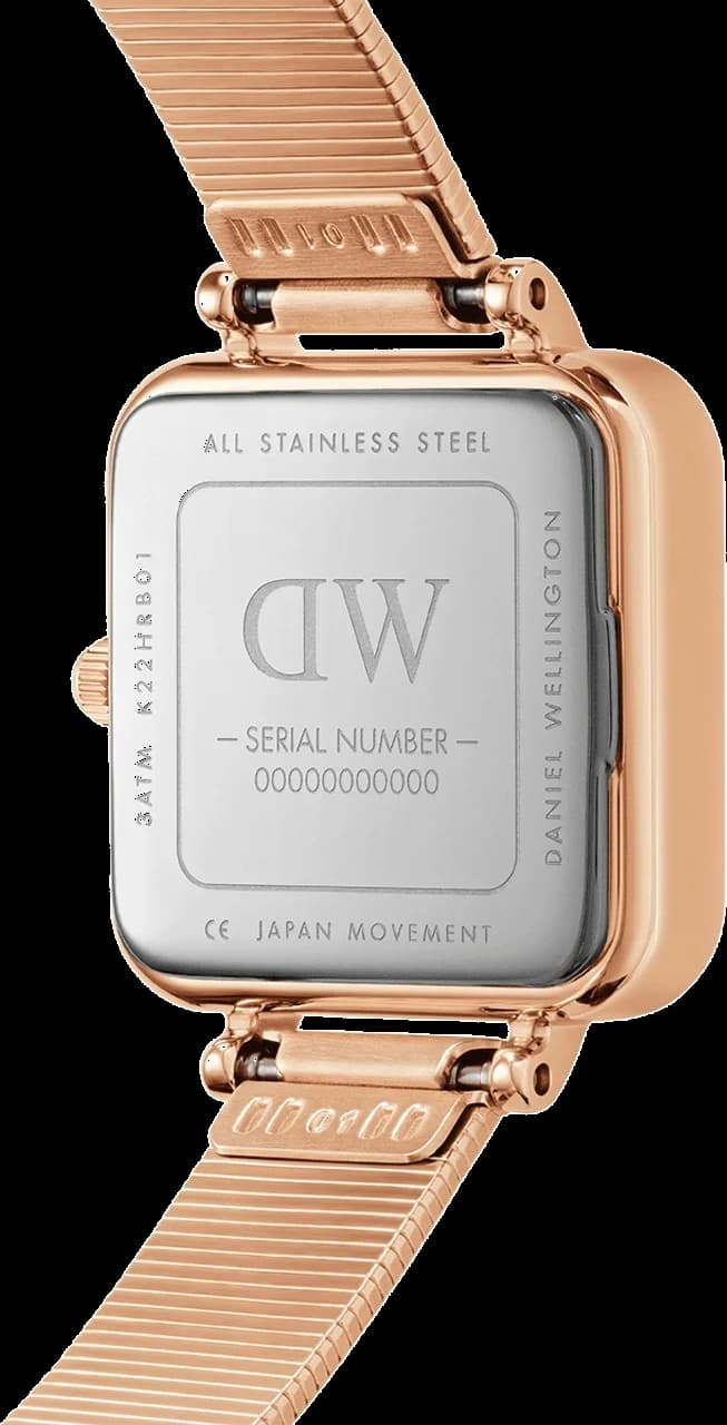 Montre Daniel Wellington DW00100519 femme détail cadran vert