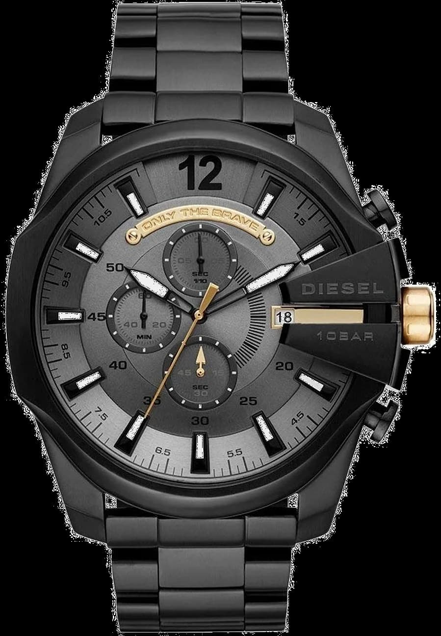 Montre Diesel DZ4479 homme cadran gris bracelet acier inoxydable