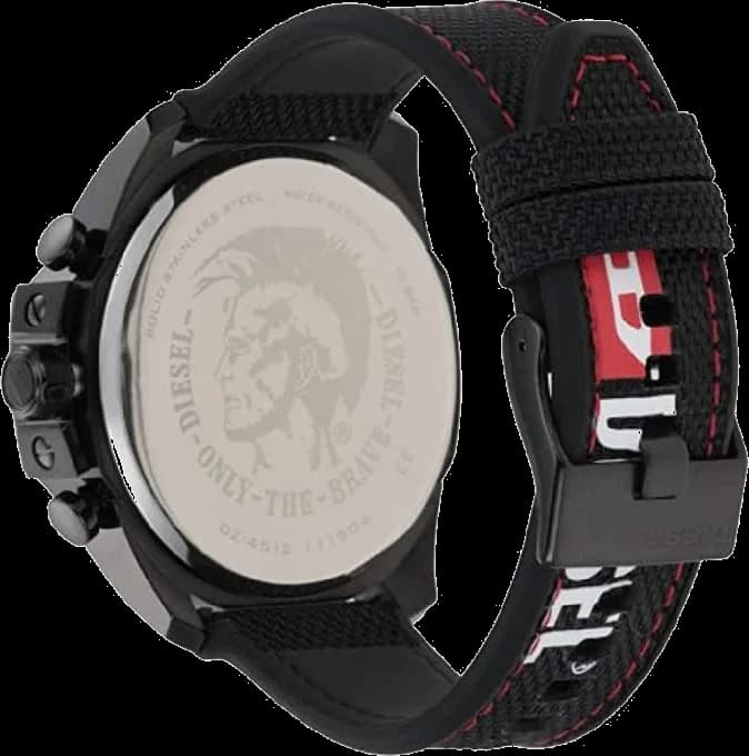 Montre Diesel DZ4512 homme détail cadran gris