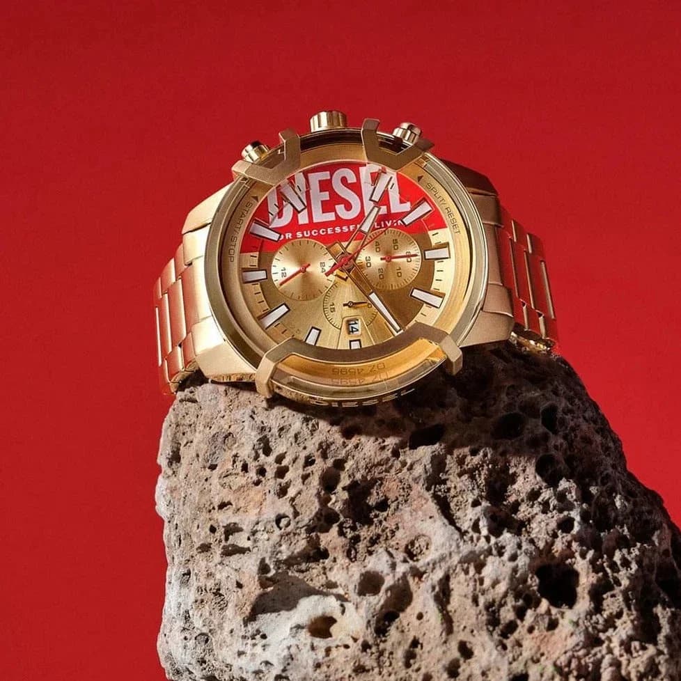 Montre Diesel DZ4595 homme verso boîtier