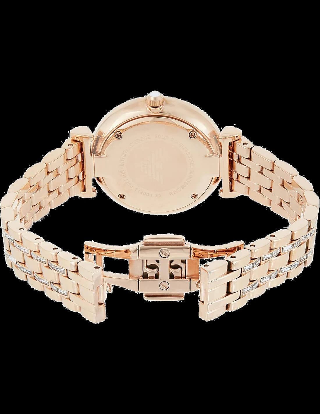 Montre Emporio Armani AR11294 femme détail cadran or rose
