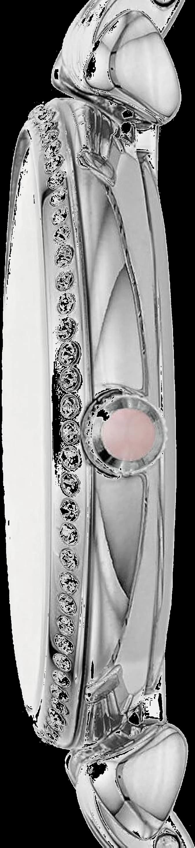 Montre Emporio Armani AR1779 femme détail cadran fuchsia