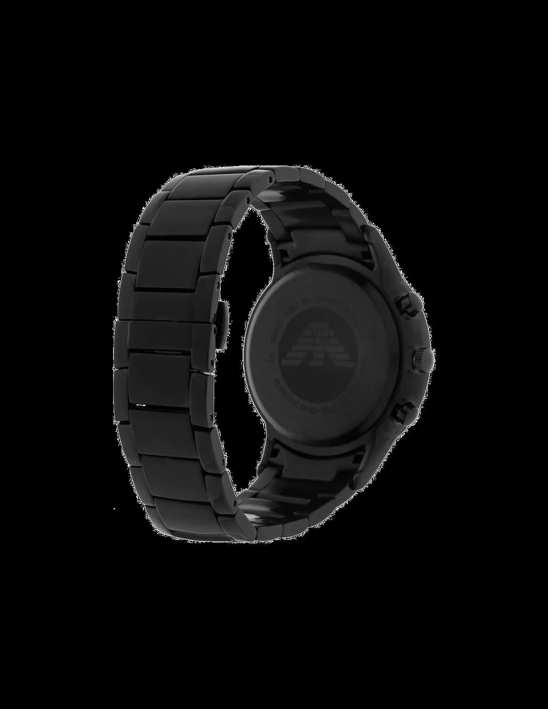 Montre Emporio Armani AR2453 cadran noir chronomètre index analogique