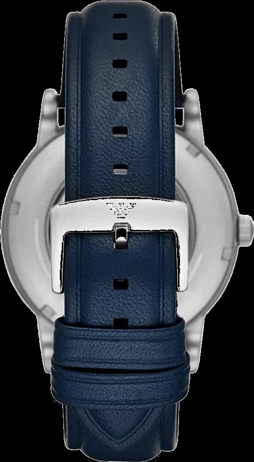 Montre Emporio Armani AR60030 homme détail cadran bleu