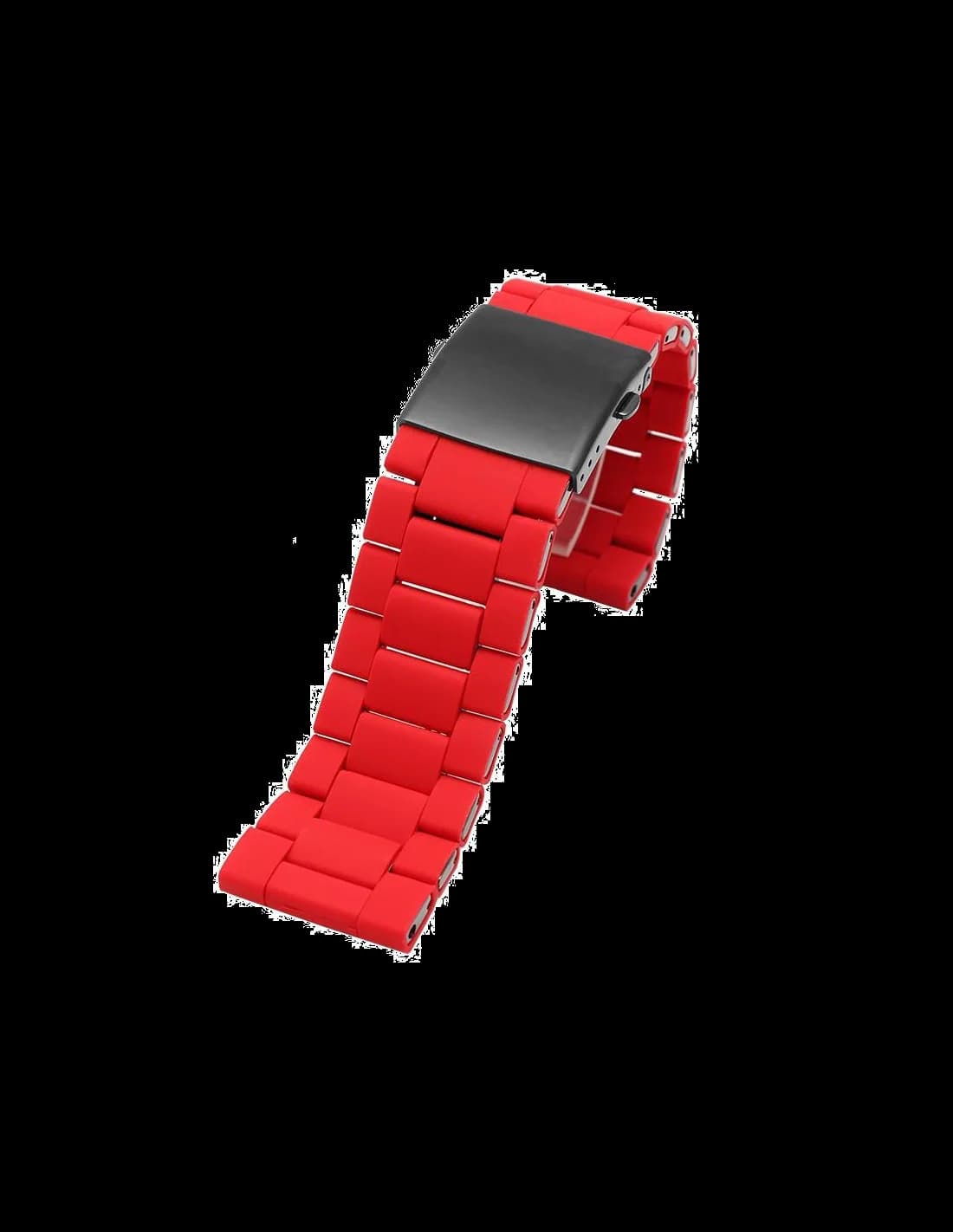 Red Silicone Replacement Strap for Diesel Mr Daddy 2.0 Watch