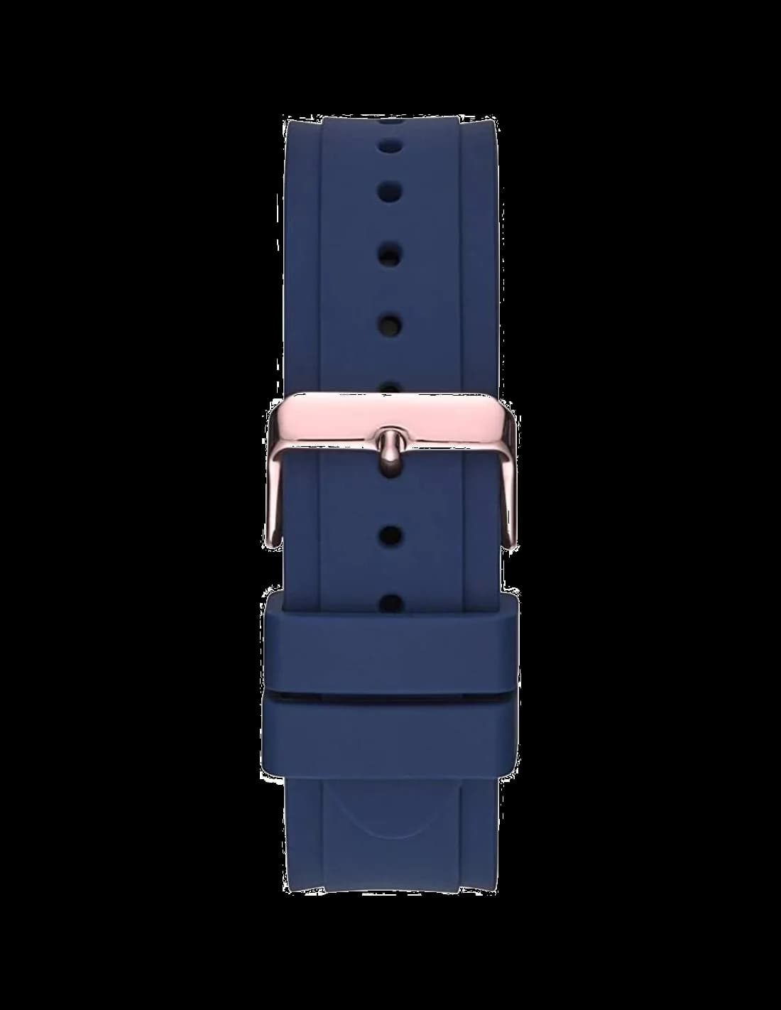 Montre Guess Collection W1049G2 homme détail cadran bleu