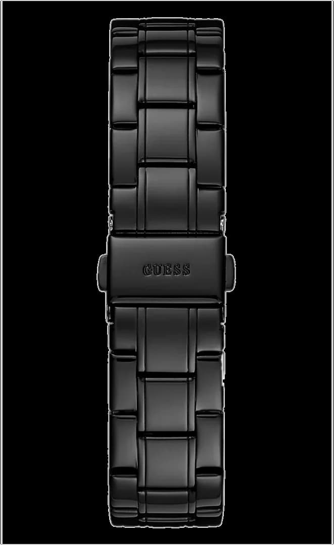 Montre Guess GW0111L4 femme détail cadran noir