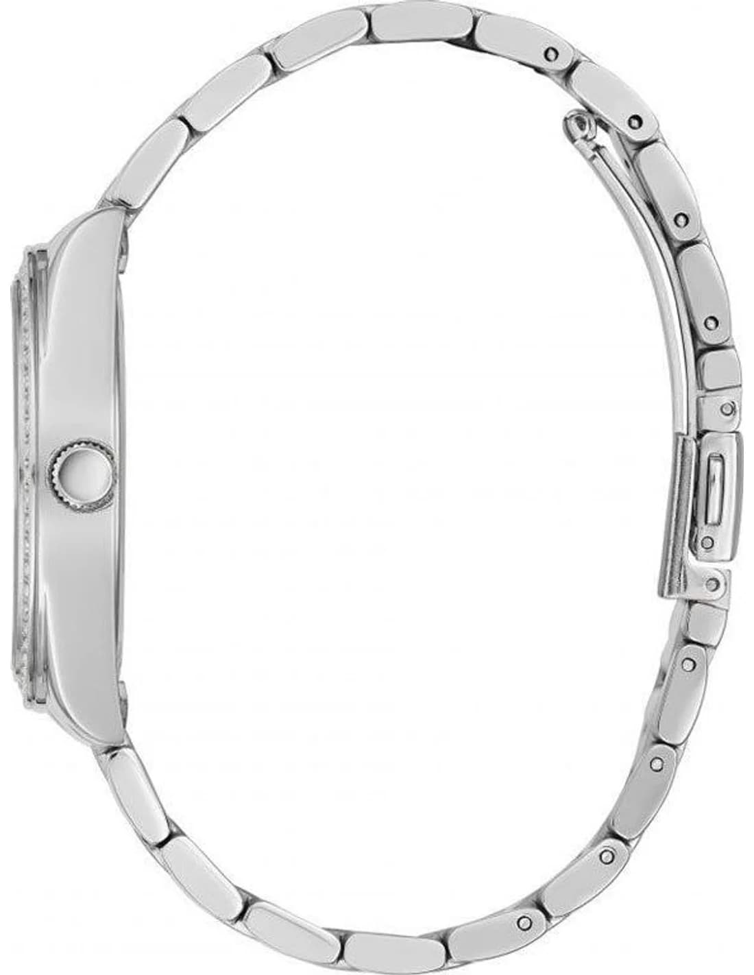 Montre Femme Guess Luna GW0307L1 cadran bleu bracelet acier vue 3