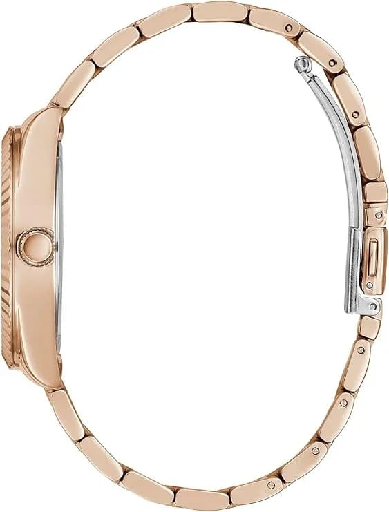 Montre Femme Guess Luna GW0308L3 cadran blanc bracelet acier vue 4
