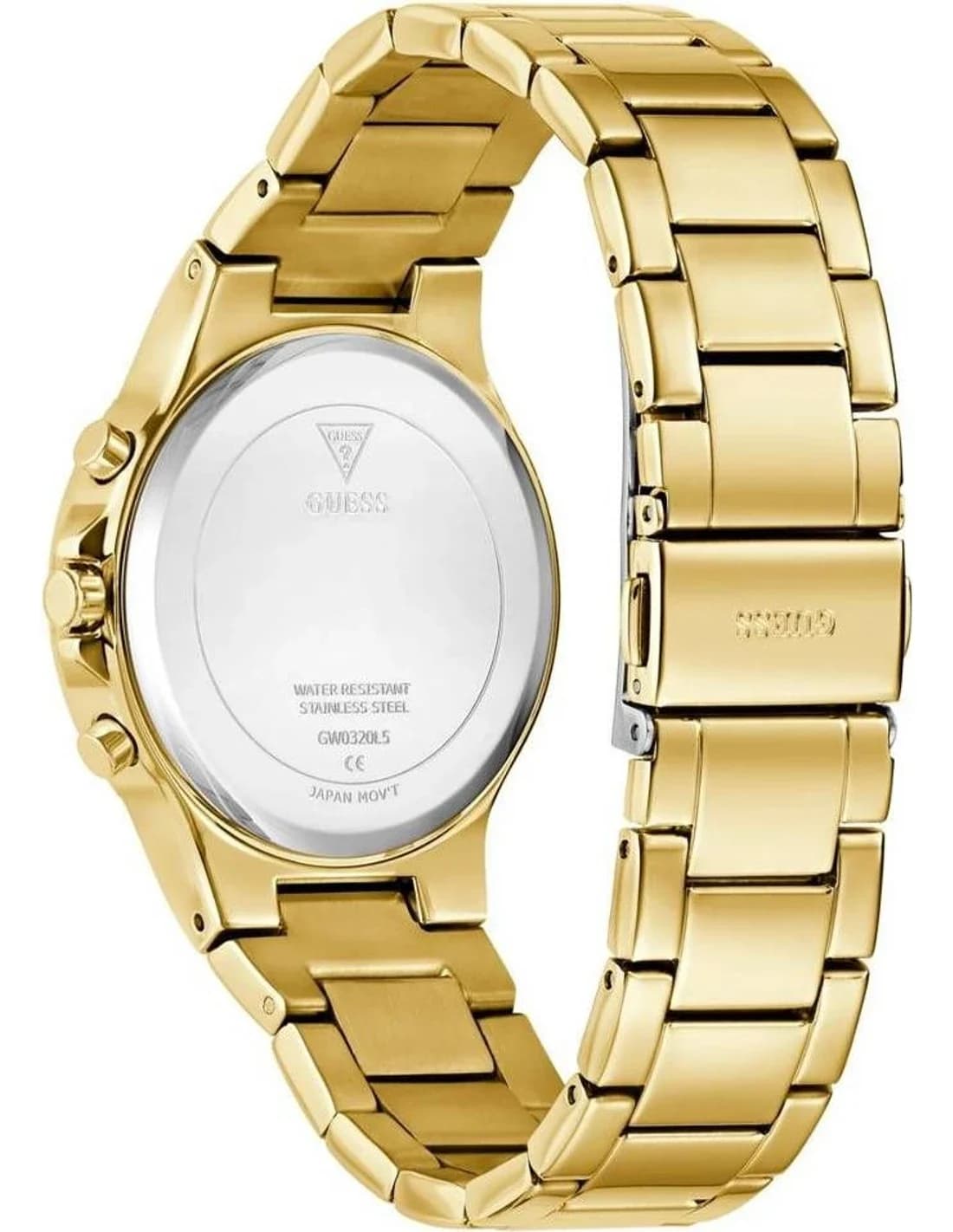 Guess GW0320L5 Gold Stainless Steel Bracelet Rhinestone Case Women's Watch view 3