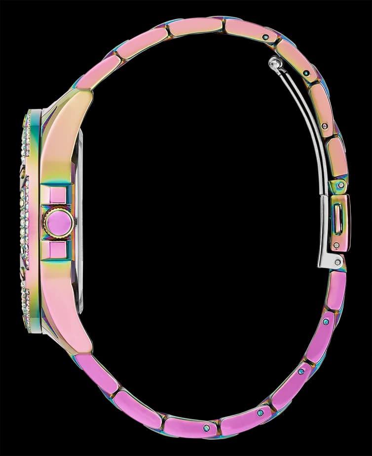 Montre Guess GW0464L4 femme détail cadran multicolore