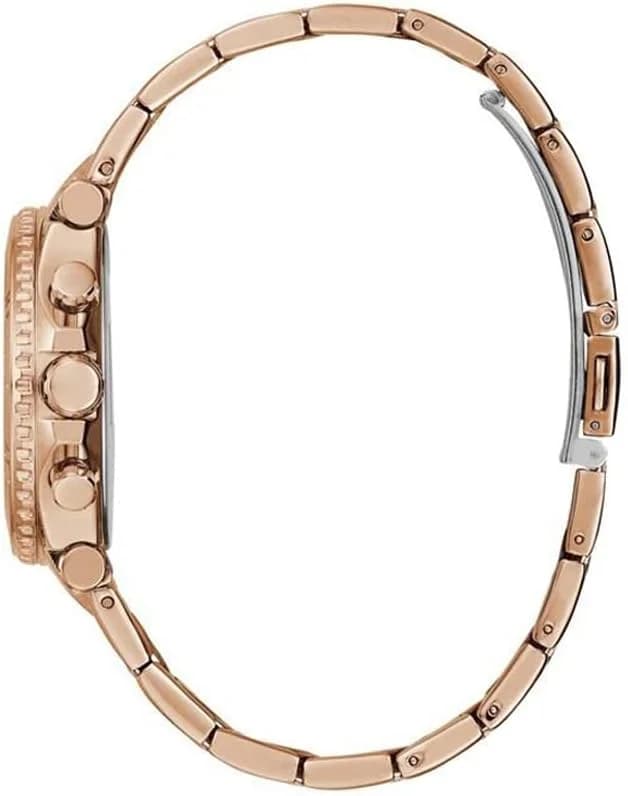 Montre Femme Guess Cosmic GW0465L2 or rose bracelet maillons acier vue 3