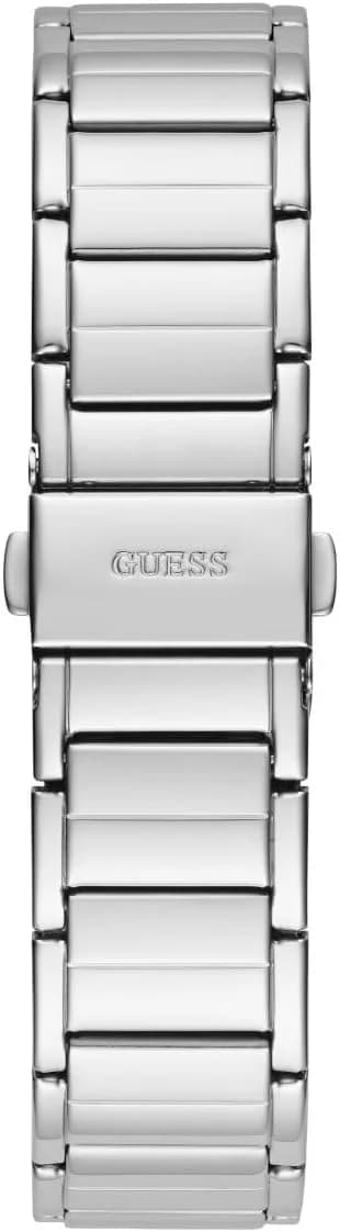 Montre Femme Guess Fusion GW0552L1 argentée bracelet maillons acier vue 4