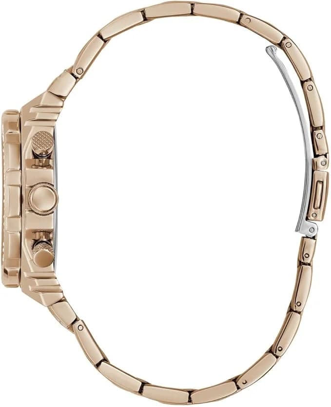 Montre Femme Guess Fusion GW0552L3 or rose bracelet maillons acier vue 3