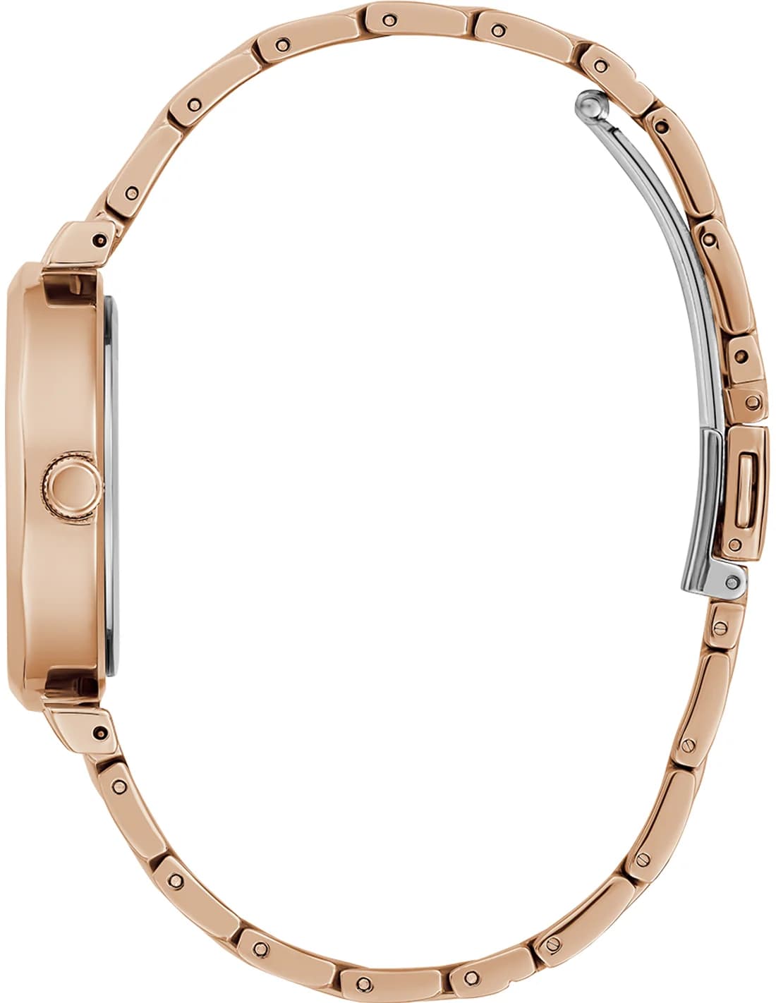 Montre Femme Guess Rumour GW0613L3 cadran rose bracelet acier vue 3
