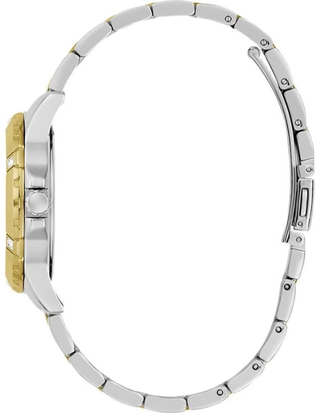 Montre Femme Guess Mist GW0723L1 cadran vert bracelet acier vue 3
