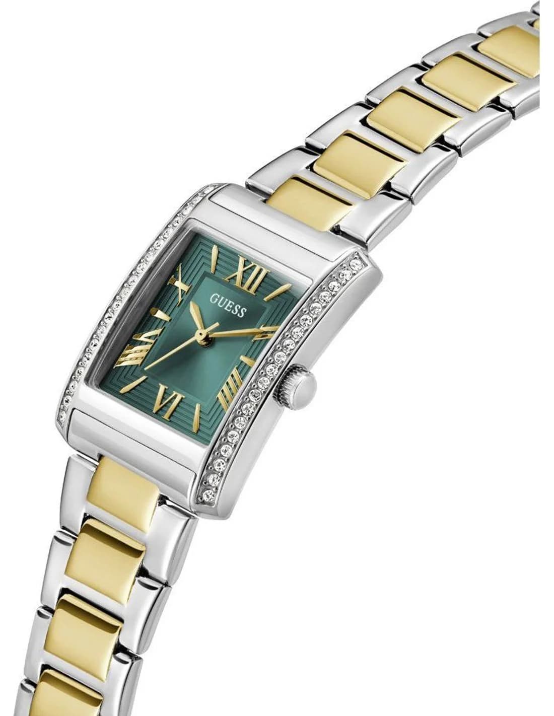 Guess GW0874L2 Bonnie Silver Women's Watch with Steel Link Bracelet view 2