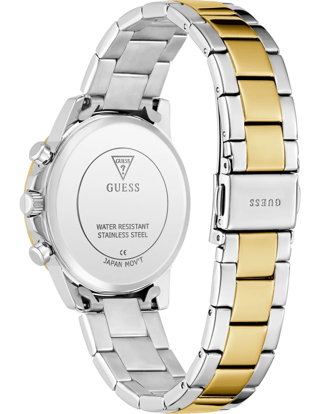 Montre Femme Guess Bailey GW0933L7 cadran vert bracelet acier vue 3