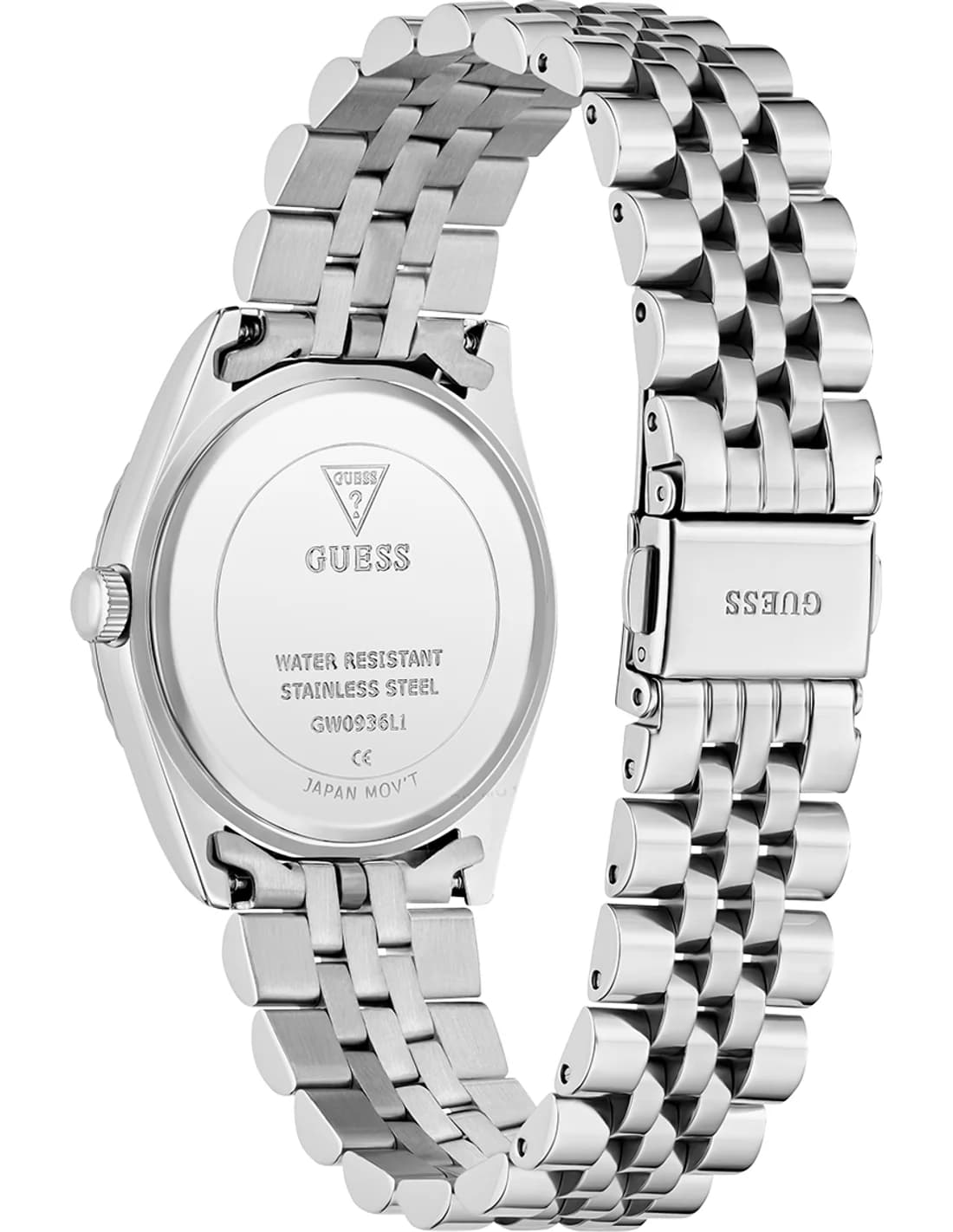 Montre Guess GW0936L1 femme détail cadran bleu