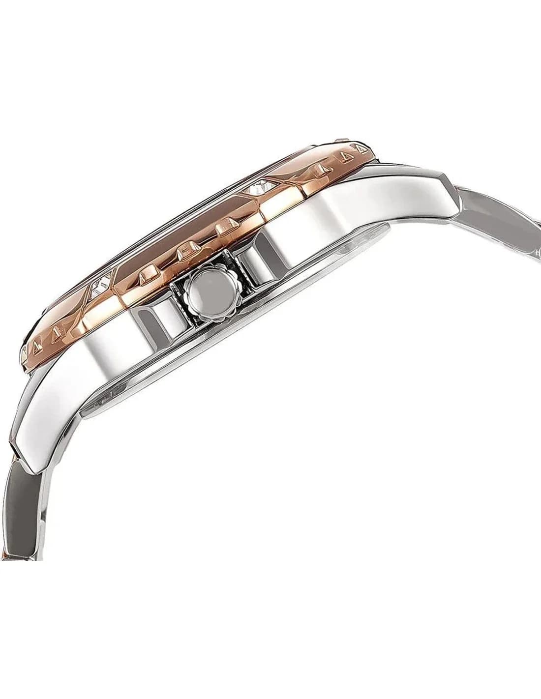 Montre Femme Guess Mist W0443L4 cadran argenté bracelet acier vue 2
