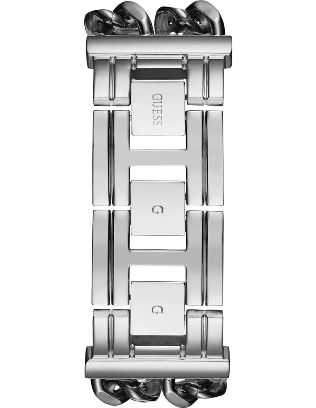 Guess Heavy Metal W1121L1 Silver Stainless Steel Women's Watch view 3